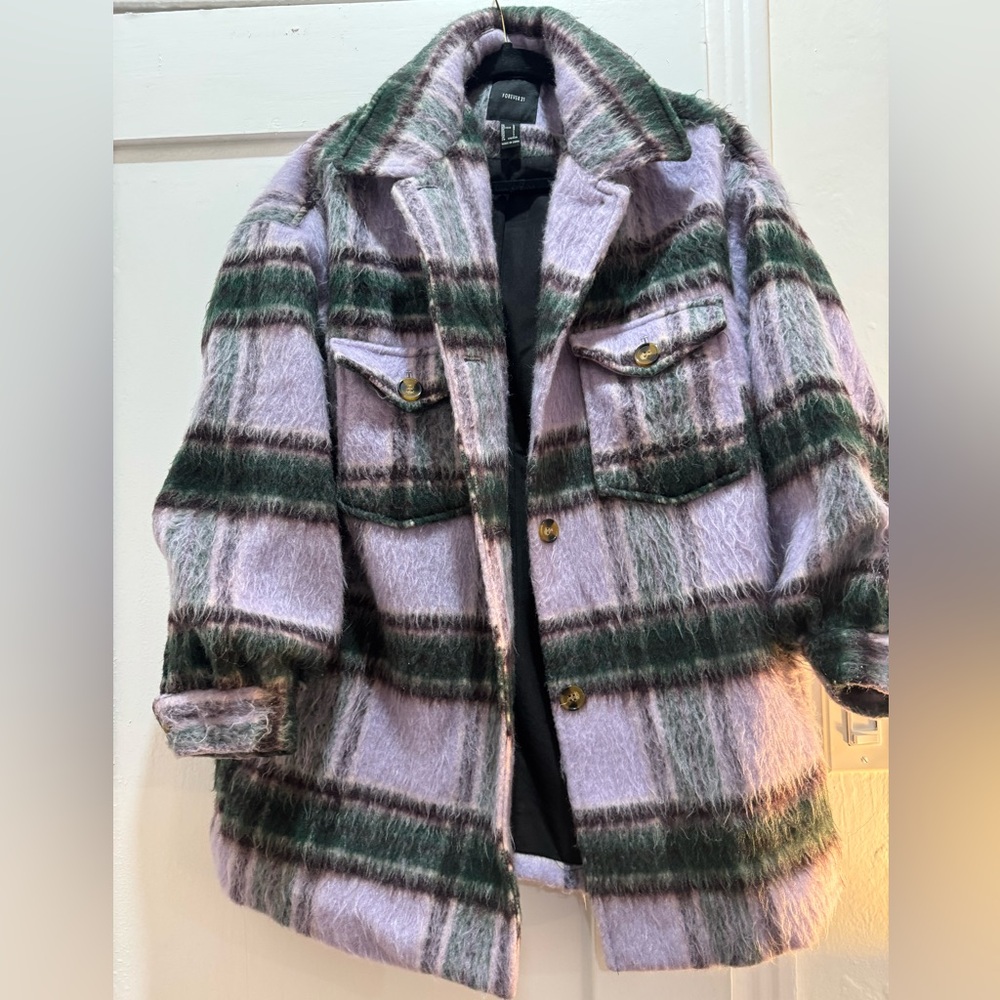 Oversized Plaid Shacket